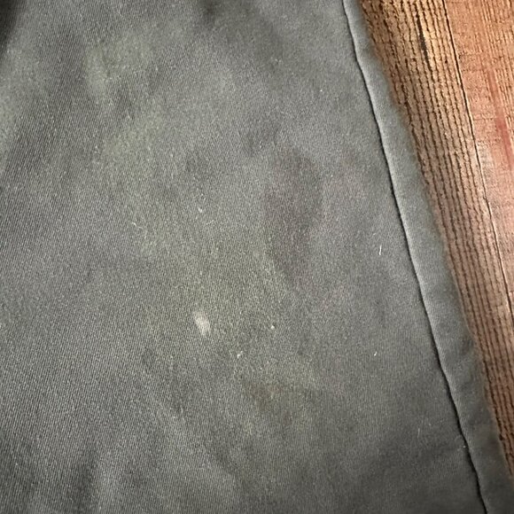 Vintage Big Smith Olive Green Insulated Coveralls With Red Lining & Zipper Front - Picture 5 of 16